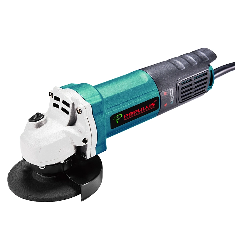 Populus nueva llegada del ángulo de Calidad Industrial Grinderl Power Tools esmeriladora de cuerpo delgado 850W/11000rpm 100/115mm amoladora angular