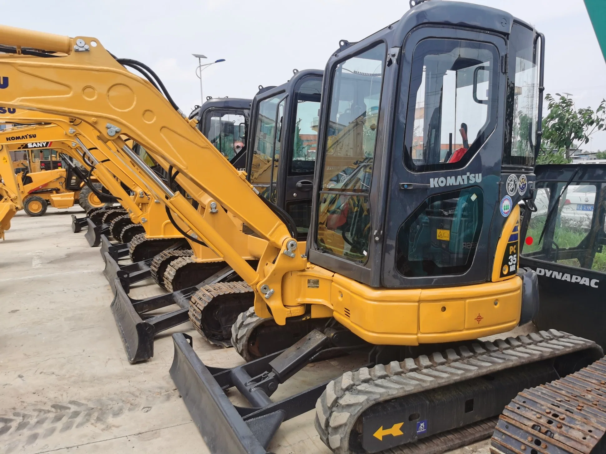 Secondhand Excavator Used Komatsu PC35mr with Good Condition and Reasonable Price for Sale