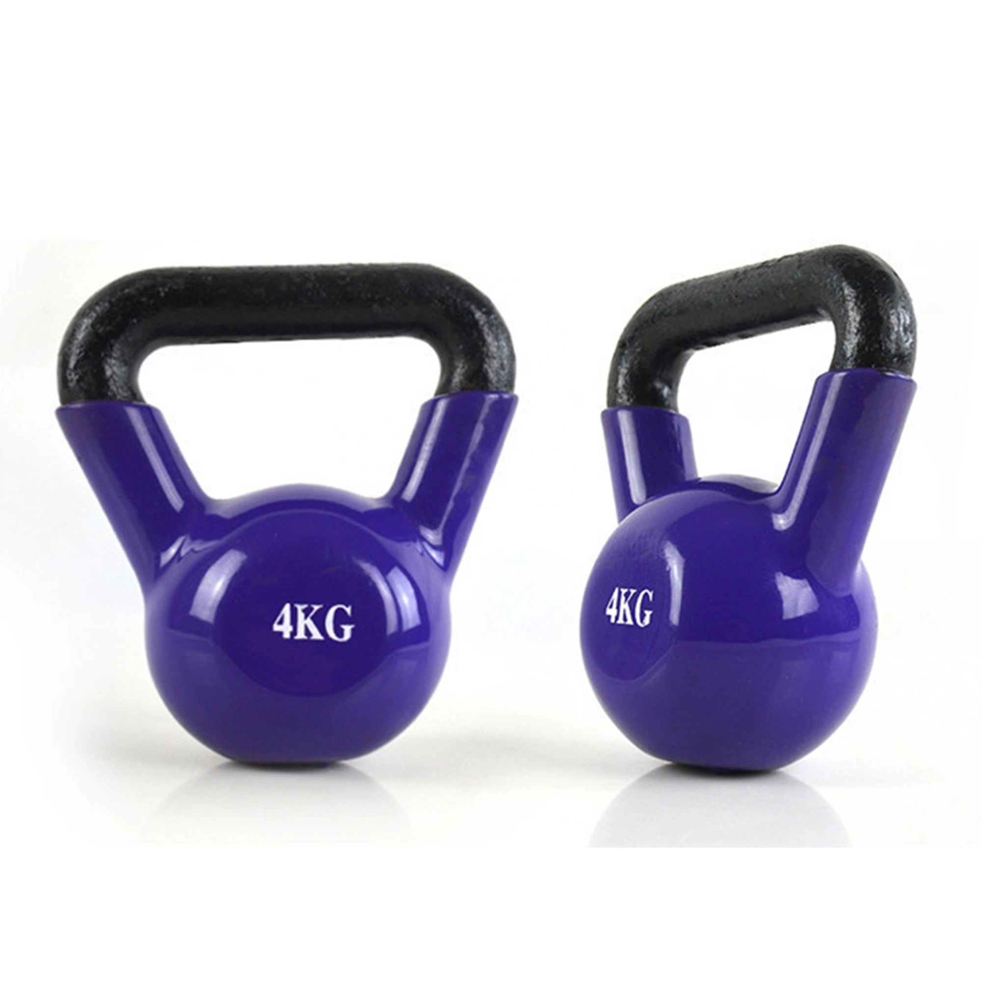 Quality Training Vinyl Kettlebell of Free Weights for Exercise