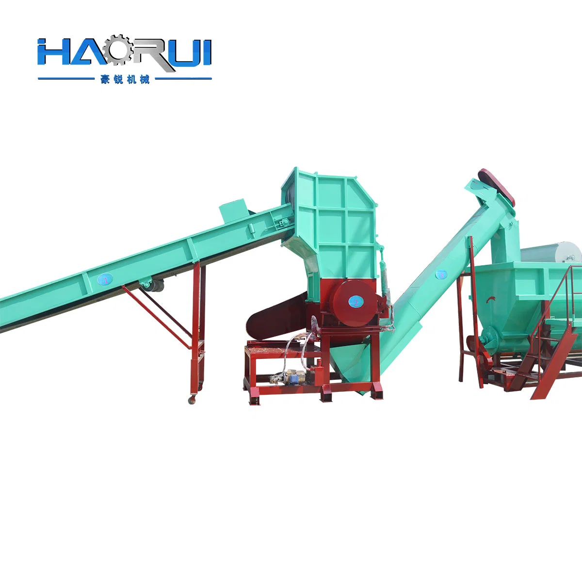 Automatic Recycled Waste PP PE Plastic Recycling Washing Machine Line Equipment