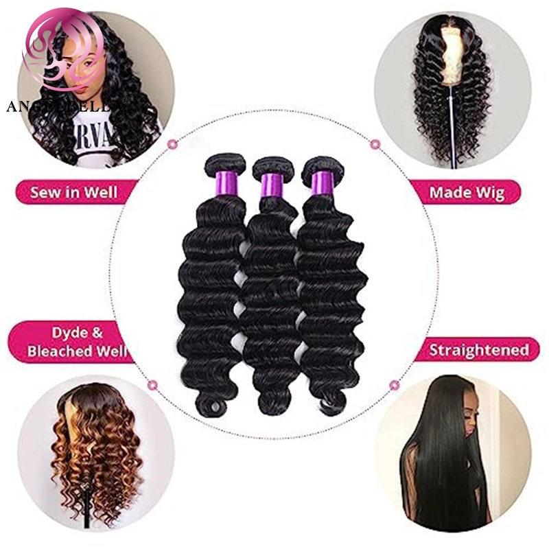 Wholesale/Supplier Human Hair Extensions Indian Bundles Hiar Vendors Bulk Bundles Human Hair