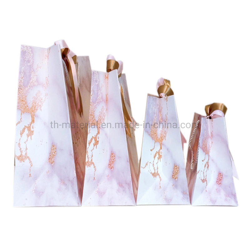 Luxury Packaging Bag Black Shopping Paper Bag Retail Store Gift Bags Paper Bags for Shoes and Clothing Paper Packing Bags