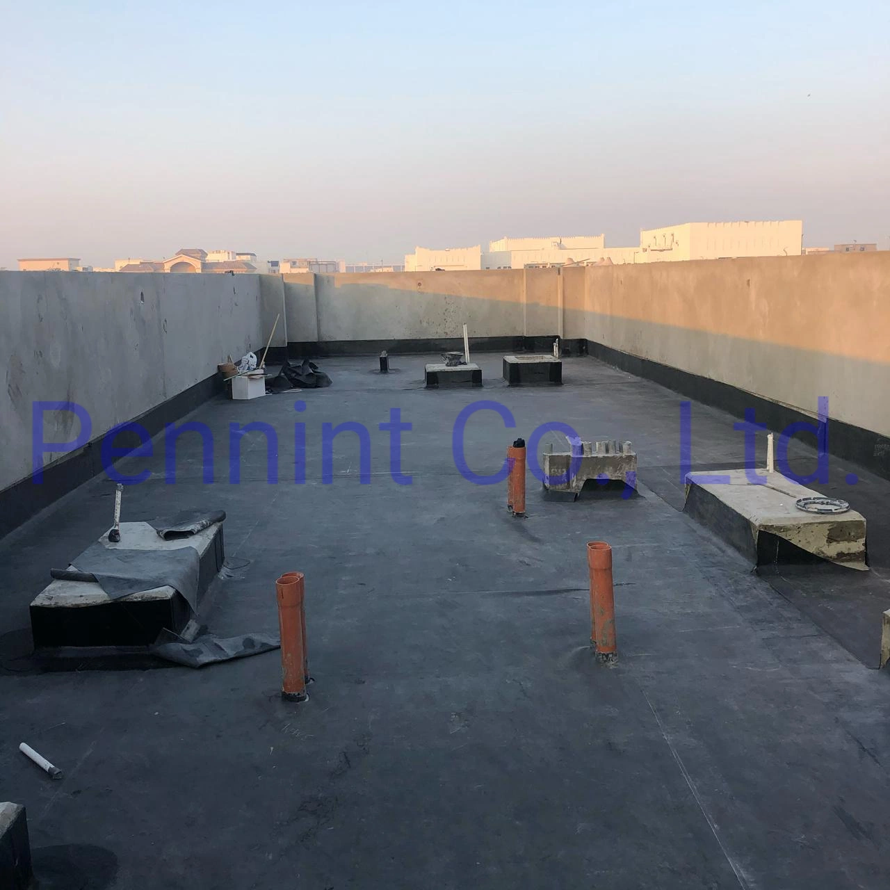 Hohe Dehnung flexible EPDM-Roofing-Material Abdichtungsfolie