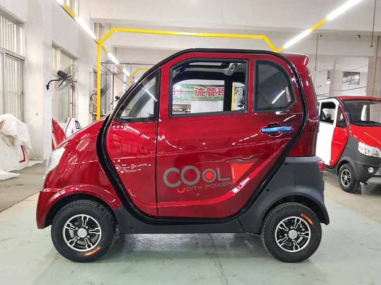 Adult High Configuration Four-Wheel Electric Car Is Equipped with 45ah Lead-Acid Battery LED Lamp