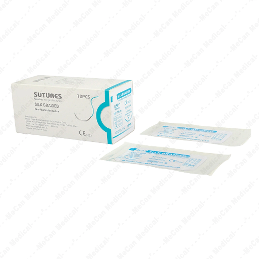 Customized Non Absorbable Customizable Mecan Threads Prolene Fiber &ntilde; Winre/Tape Surgical Suture 6.0