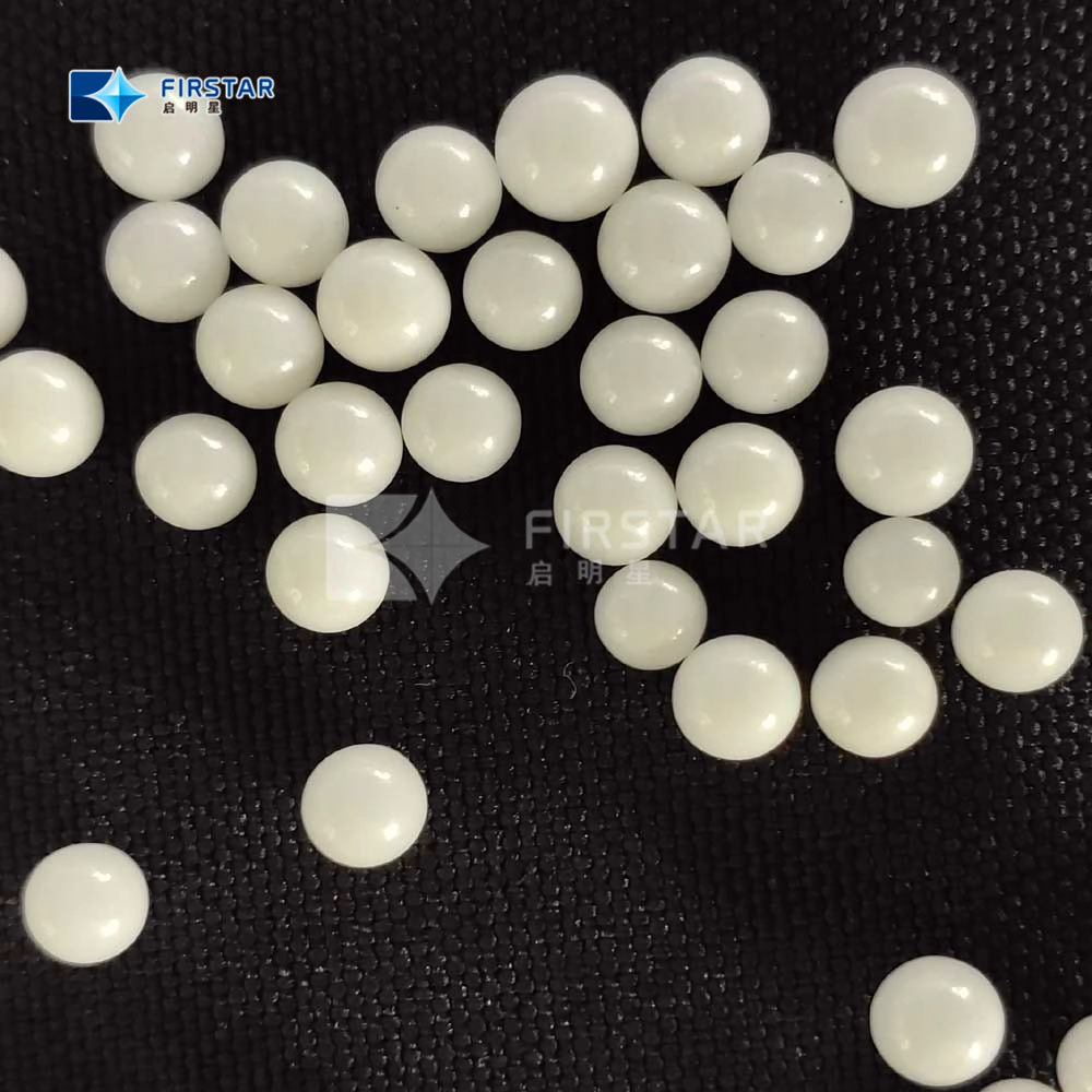 Customized Size White Color Aluminum Oxide Ceramic Grinding Microbead