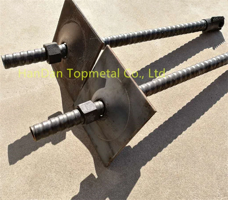 Threaded Hollow Bar/Self Drilling Anchor Bolt for Soil Nail/Rock Bolt R38n Steel 40cr/45