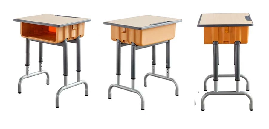 Nuevo plástico único ajustable Metal Mesa de Estudio moderno Escritorio de estudiantes Y la silla