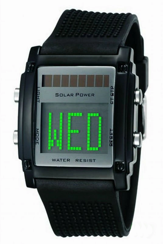 OEM High Quality Promotional LED Solar Watch