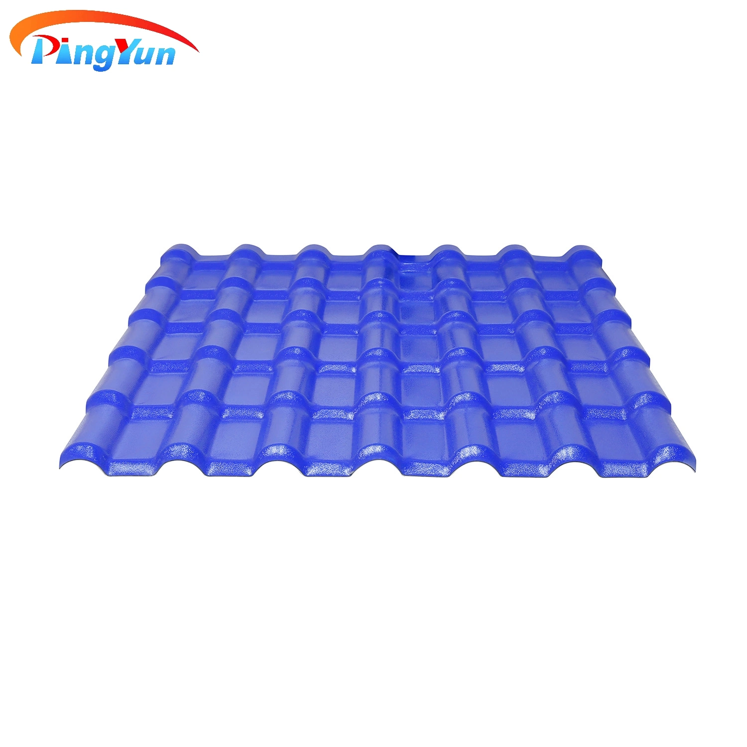 Heat /Noise/Electronic/Acid Rain Insulation ASA Coated Synthetic Resin Plastic Roof Tile