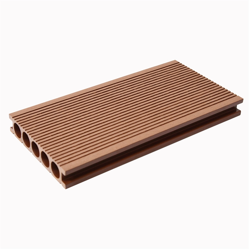 Skin-Friendly Outdoor Wood Plastic Composite Decking Boards Flooring Artificial Hardwood Lumber WPC Flooring