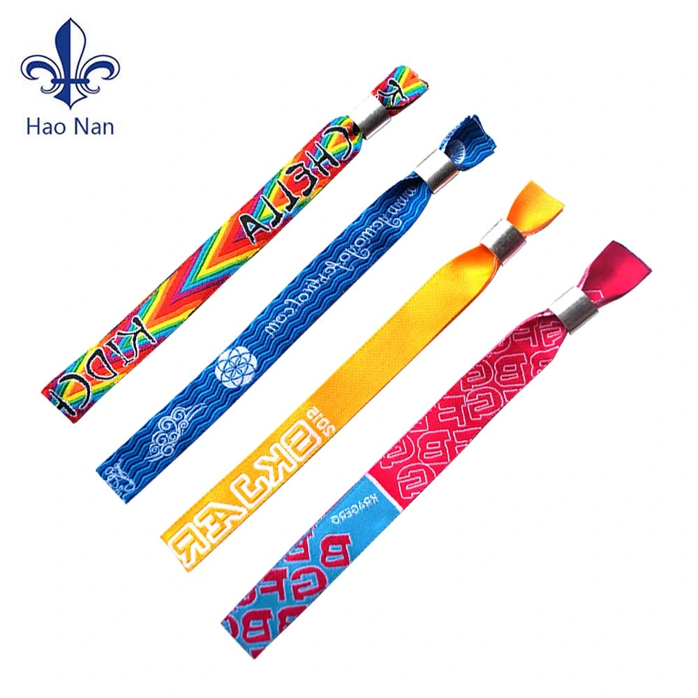 Custom Printed Festival Woven Wristband