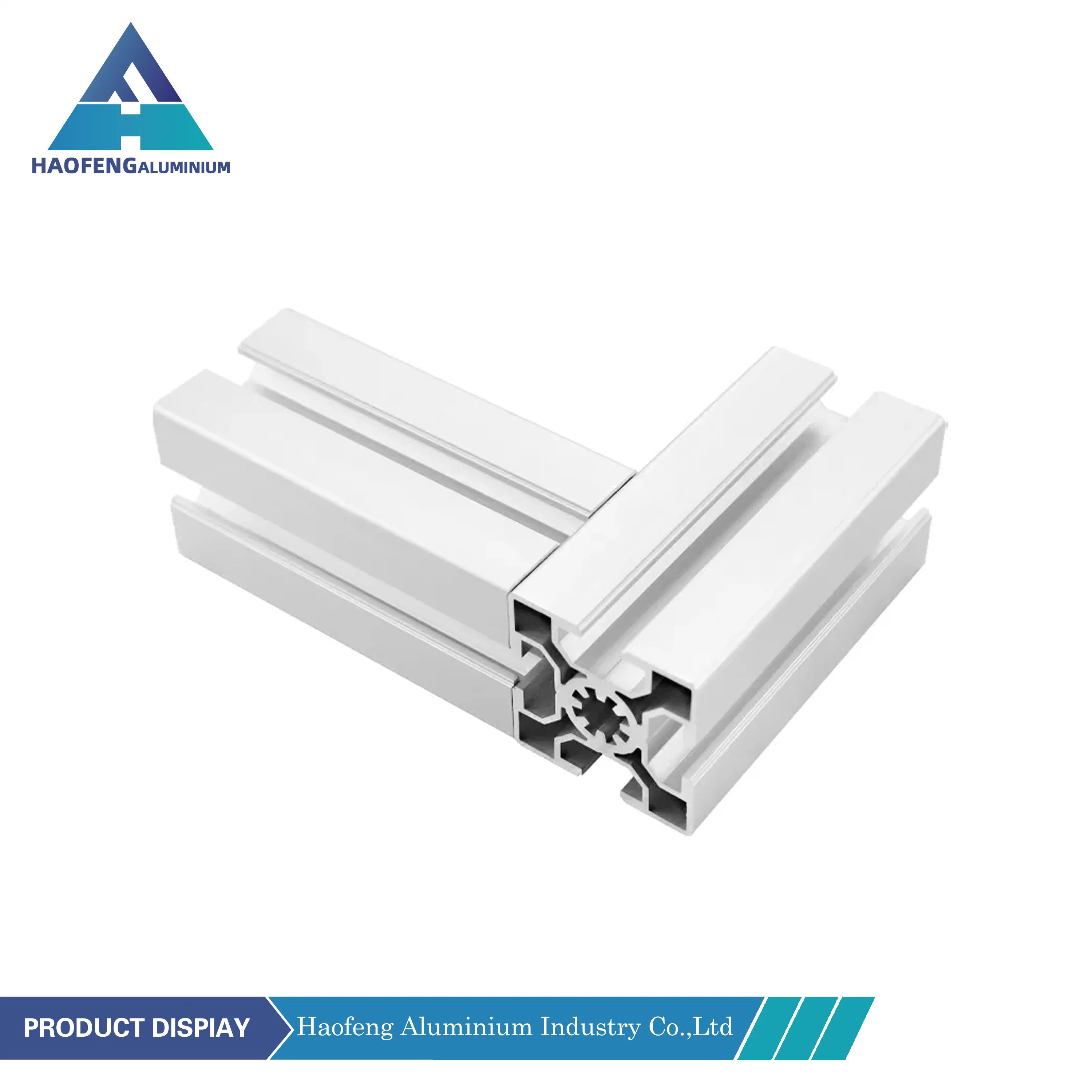 6063 T5 Aluminium Support Frames / Extruded Aluminum Frame / Aluminum Extrusion Equipment Frame