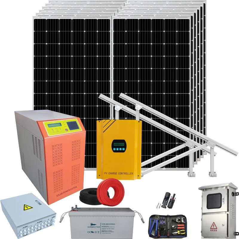 Solarstrom-Batterie-Energiespeichersysteme mit allen Kits
