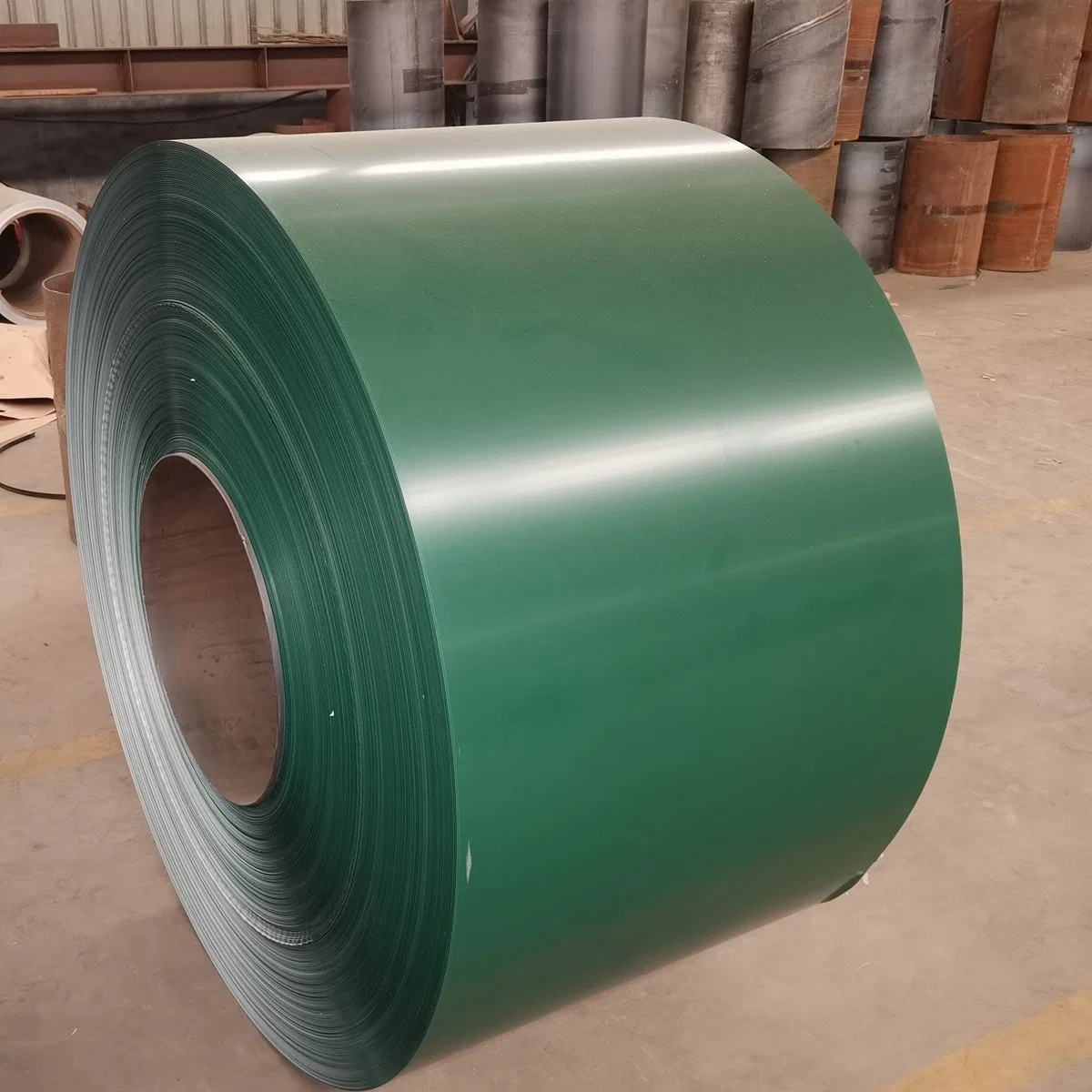 Chinese Manufacture ASTM A653 Color Coated Steel Coil Color Zinc Coated Roll