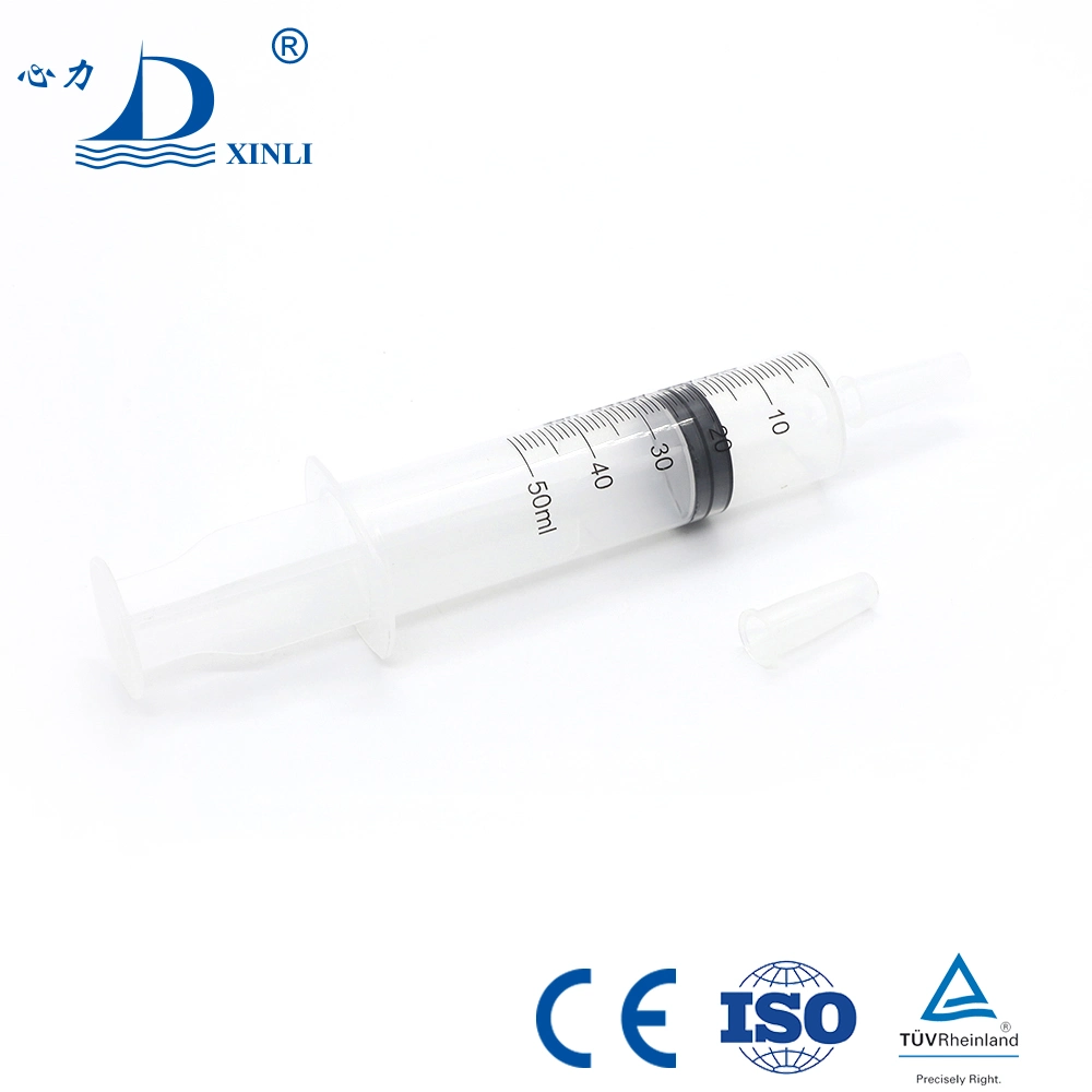 Ce ISO Medical Plastic PP 50ml 60ml 100ml seringue d'irrigation