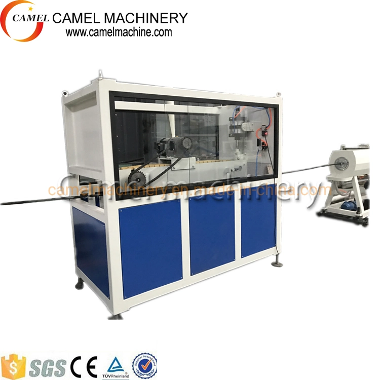 Plastic HDPE PPR PP Pipe PE Red Orange Electrical Conduit Tube Making Machine Extrusion Production Line