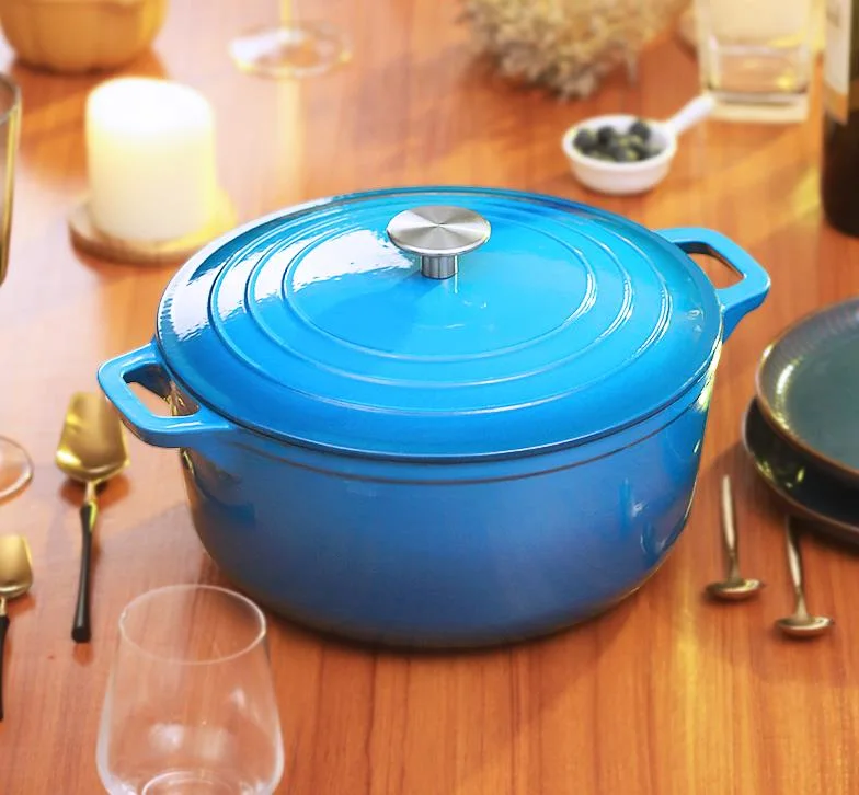 Kitchen Cooking Tool Enamel Pot Cast Iron Pot Pot Stew Magnetic Cooker Gas Pot