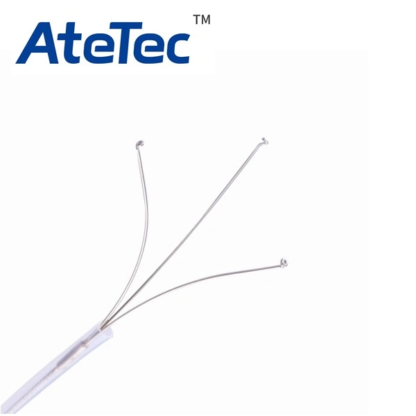 Disposable Rigid Bronchoscopy Biopsy Grasping Forceps with Triple-Teeth Design