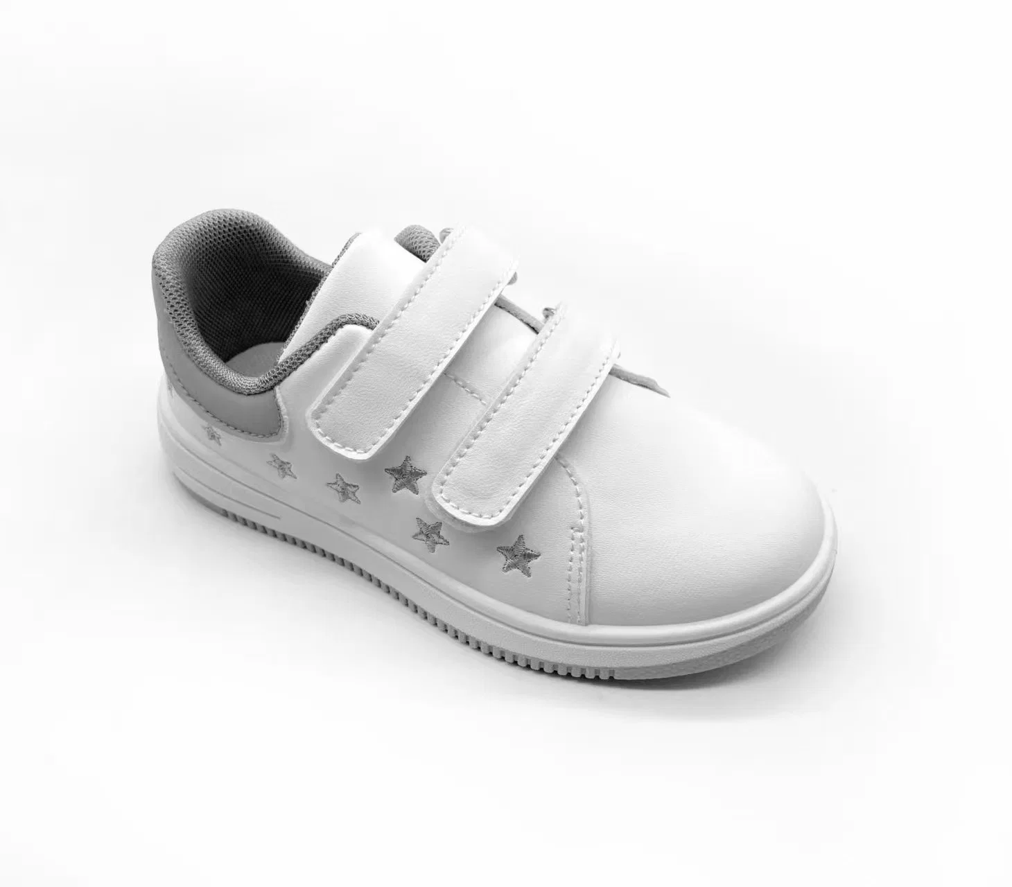 Atacado para bebé menina sapatilhas Factory OEM Kid Sneaker PU Calçado casual