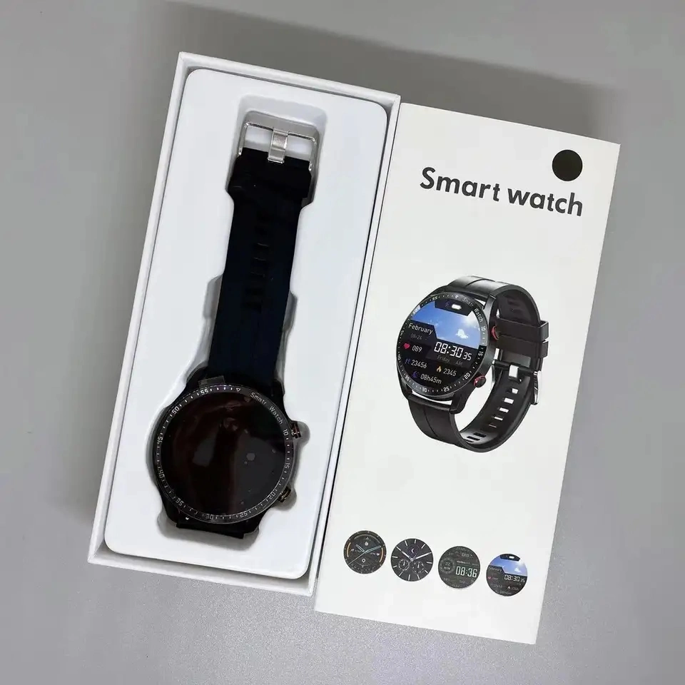 Смарт-часы Et440 New Blood Sugar Smart Watch Men ECG PPG Пульсометр монитор артериального давления Watch Лучезапяст носимые устройства Здоровье