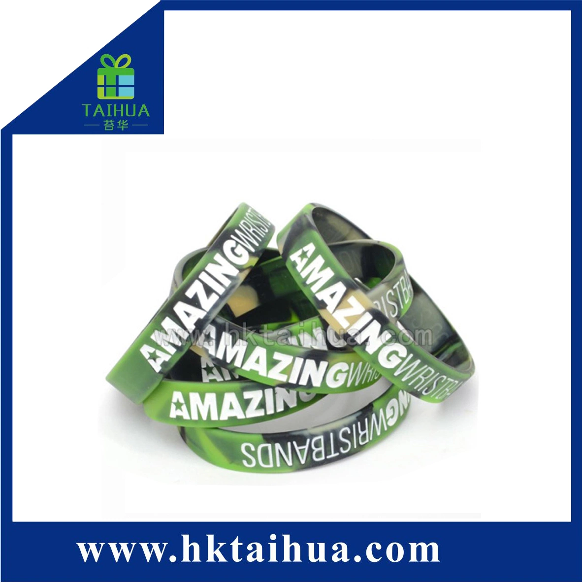 Custom Embossed and Printing Rubber Bands (TH-05999)