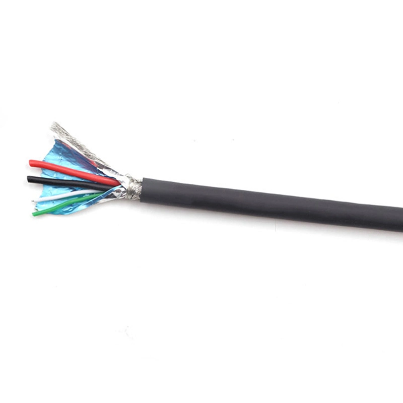 UL2405 Twisted Shielded Cable 2 3 4 5 6 Core Copper Conductor Electrical Wire Cable for Video Equipment