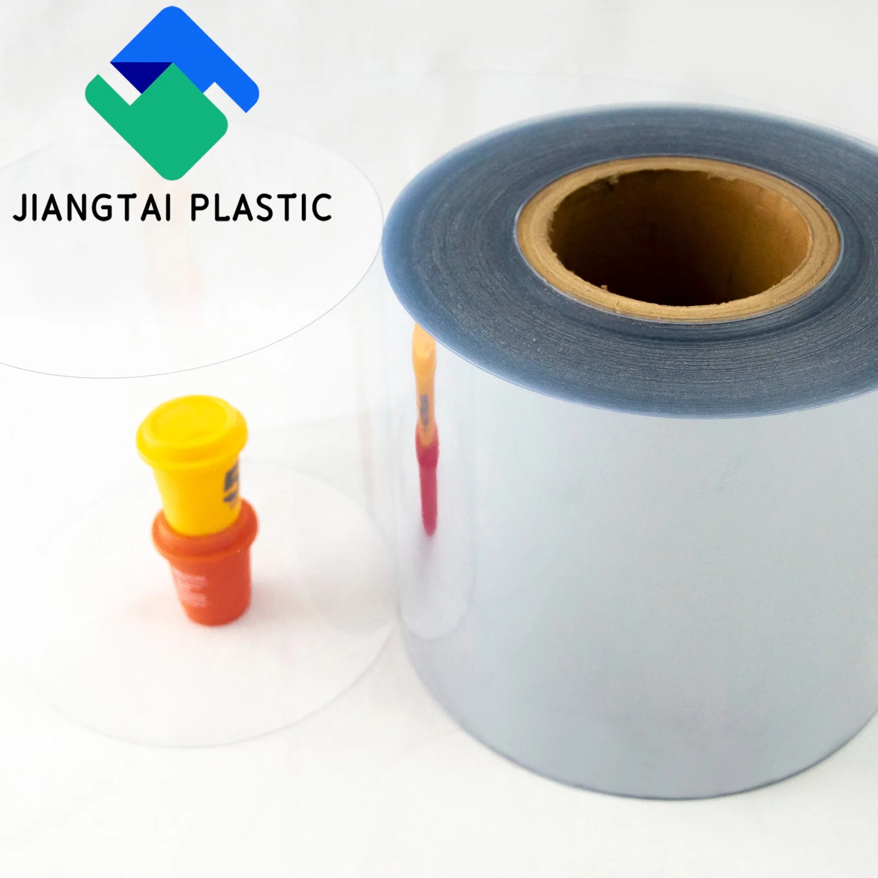 Jiangtai 250 Mciron Medical Packaging Vacuum Forming Rigid PVC Roll