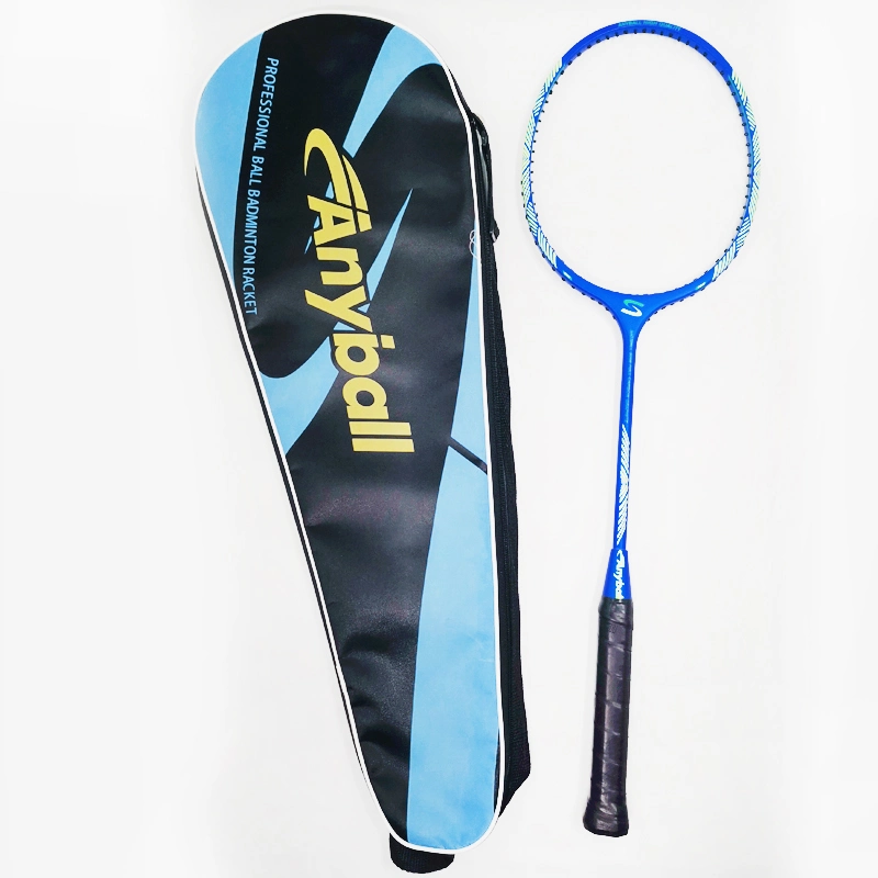 Raqueta de Badminton personalizada para entrenamiento de pelota de fibra de carbono raqueta de Badminton Placa de raqueta de alta calidad