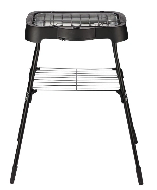 High Power 2000W 2 Grill Height BBQ Grill mit ein/aus Kontrollleuchte