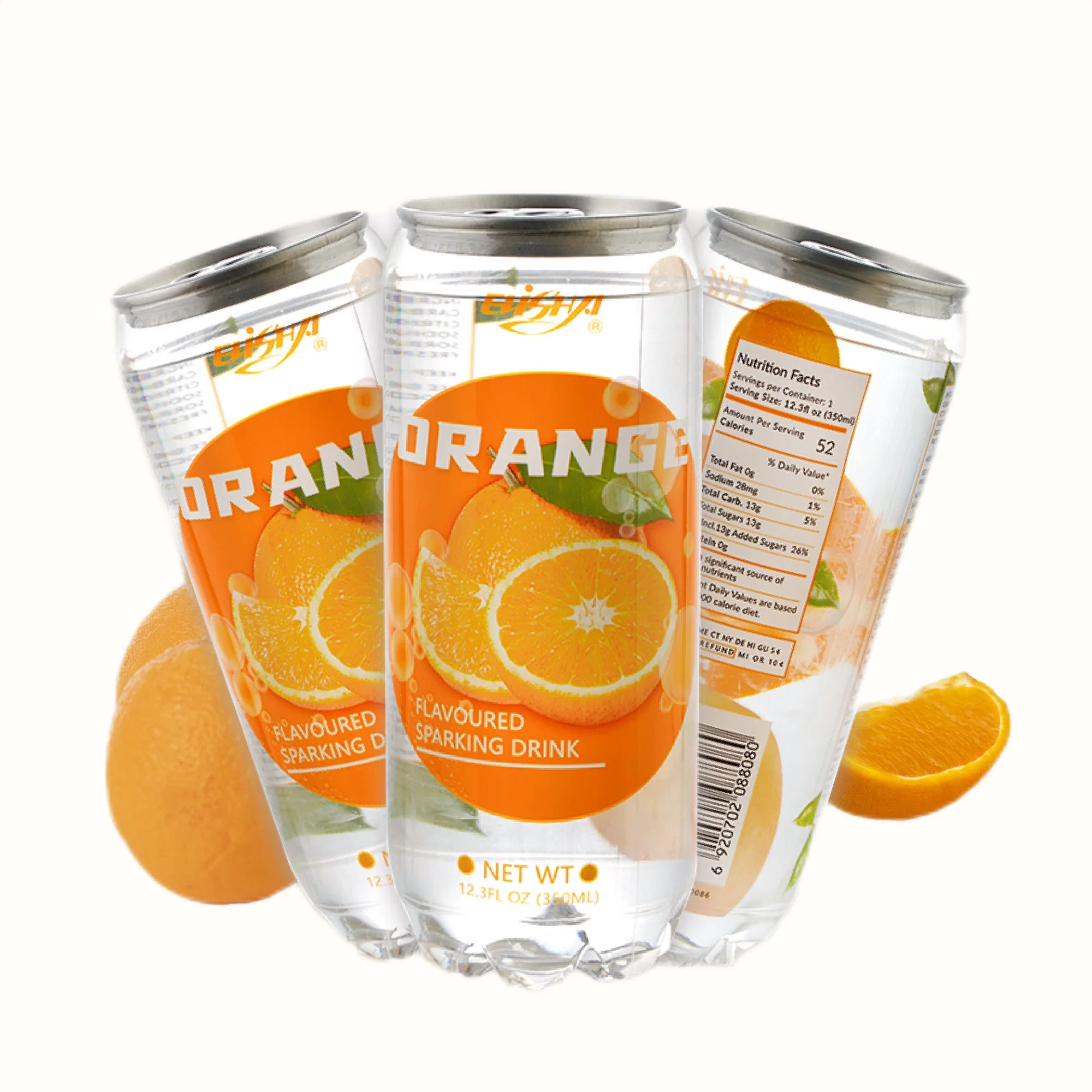 350ml Refrigerante Soda Espumantes Atualização água aromatizada laranja beber água