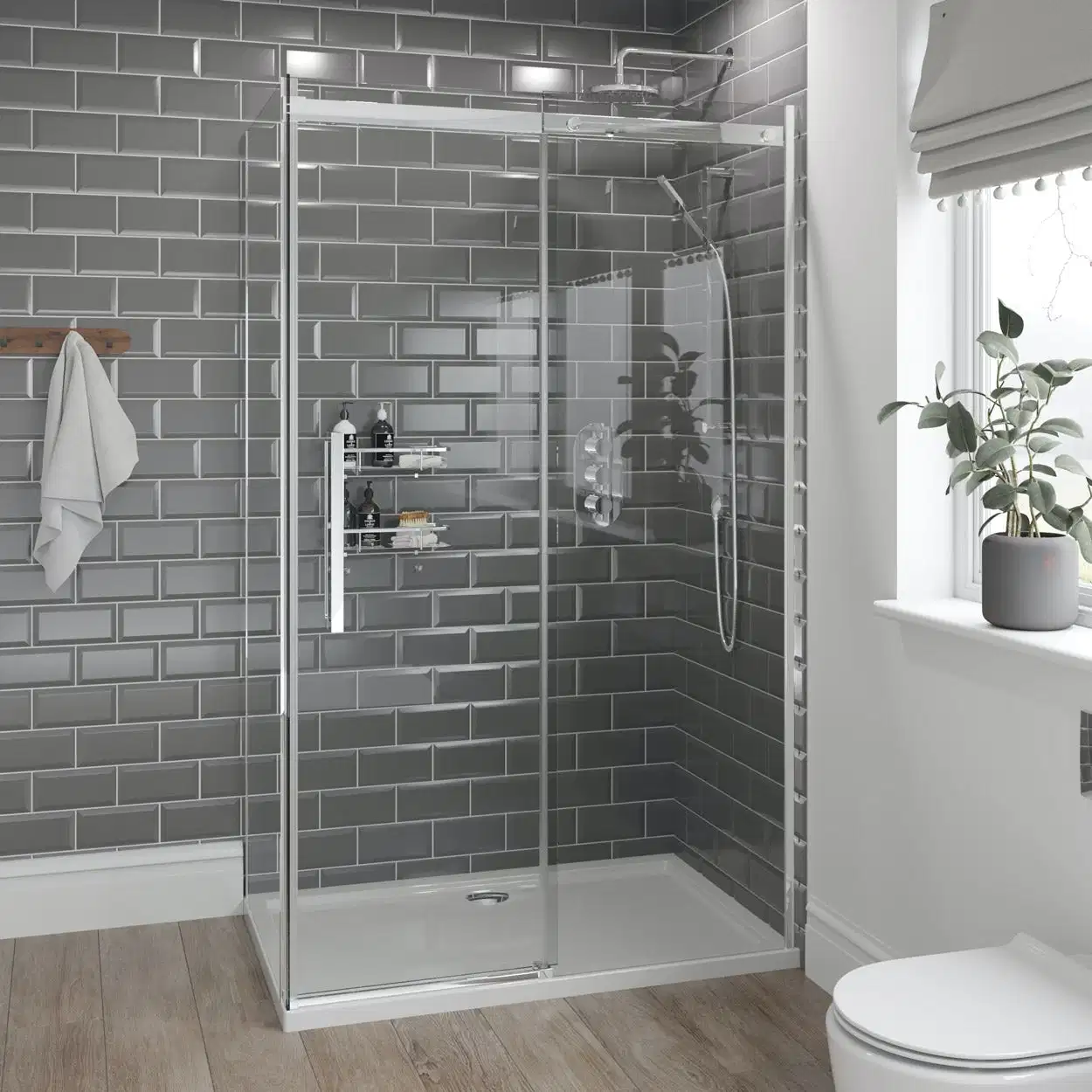 Bathroom Glass Aluminum Door Shower Enclosure Framless Glass Shower Enclosures