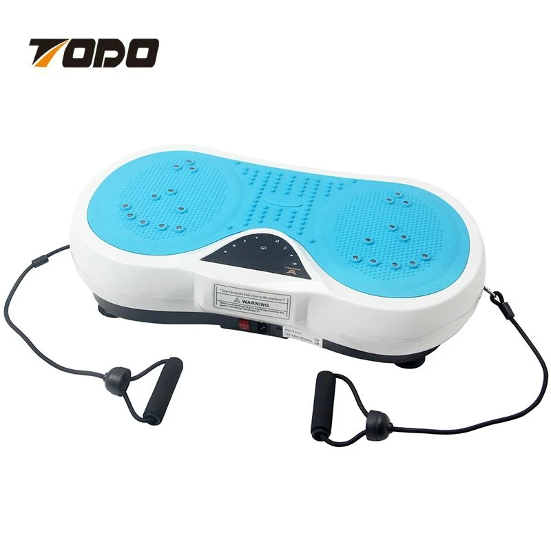 Todo New Arrival Waver Vibration Plate Exercise Machine Whole Body Workout Vibration Fitness Platform Home Training Equipment for Weight Loss