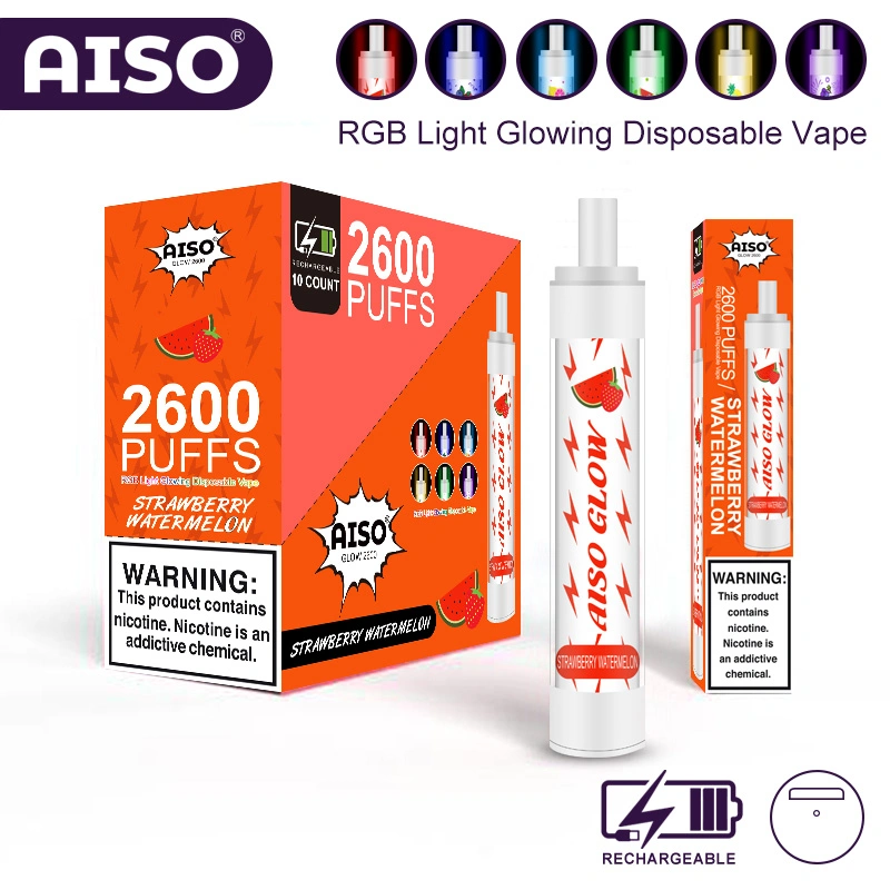 New Arrival 2600puffs Electronic Cigarette with 8.5ml Prefill Eliquid Capacity Disposable Vapor