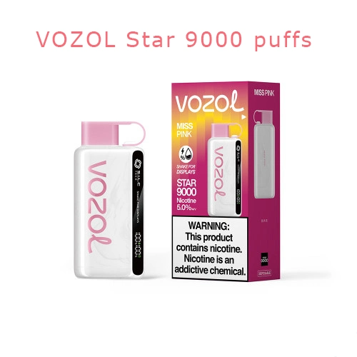 Latest Disposable/Chargeable Electronic Cigarette Vozol 600 9000 10000 12K Port Rechargeable Vozol Star 9000 Wholesale/Supplier I Vape