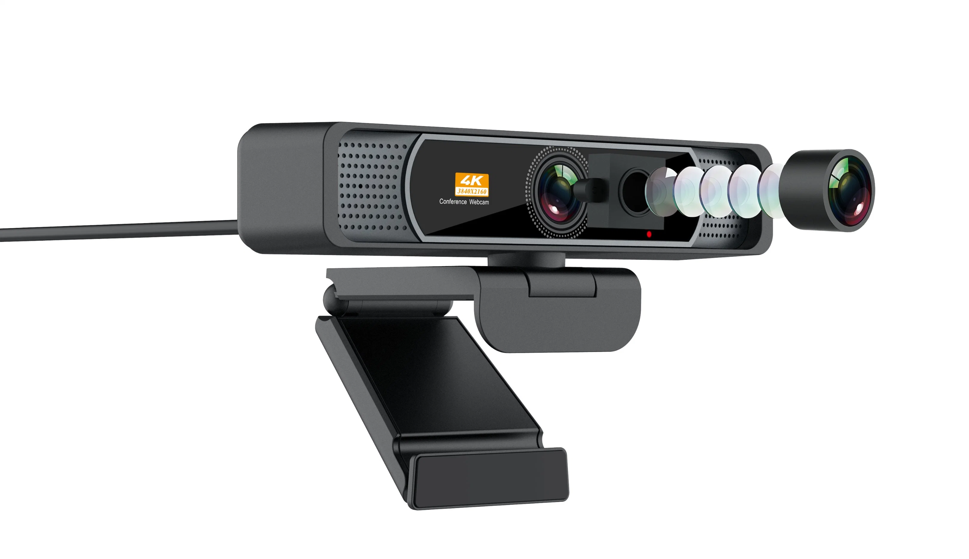 Web-Kamera Computer 1080p 4K 25fps Autofokus 5X Zoom HDR WDR PC-Kamera mit FF 120degree Ultra-Weitwinkelobjektiv Für Live Stream-Videokonferenz