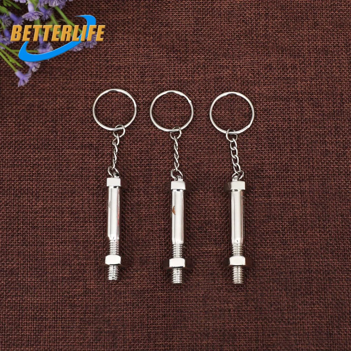 High quality/High cost performance  Die Casting Customized Metal Key Chain Key Holder with Tiger Logo with Factory Price