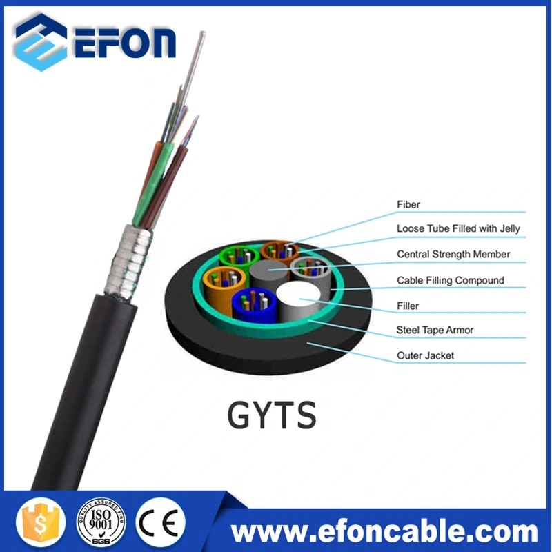 Duct Steel Tape Armored 12 Core Outdoor Optical Fiber Cable Prices