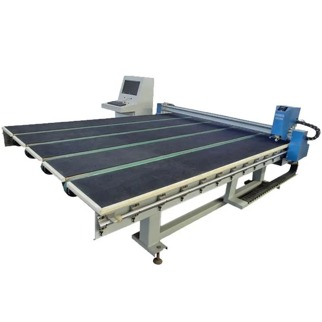 CNC Automatic Glass Cutting Machine Jumbo Size Glass Cutting of Float Glass Using The Diamond Cutting Wheel Technology