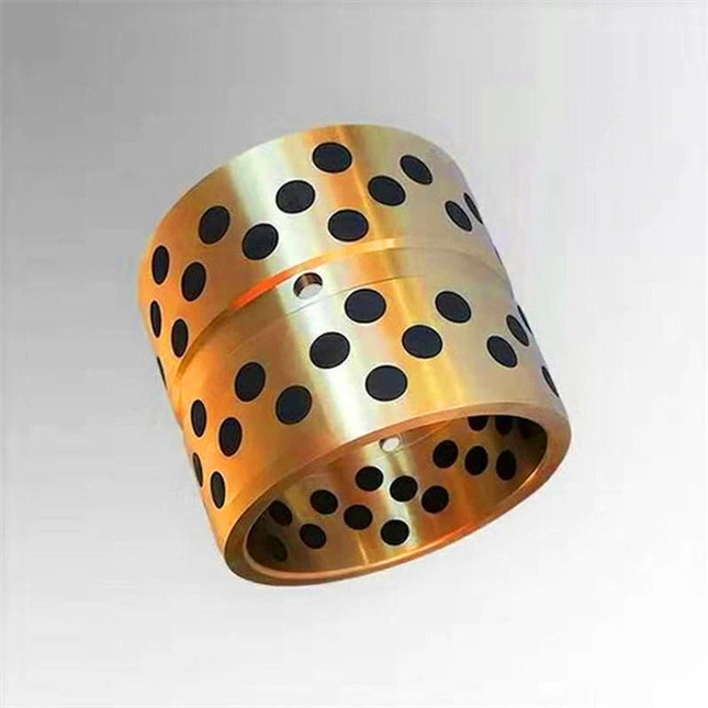 El precio bajo de bronce de alta precisión de la brida de endurecido el casquillo Bimetal casquillos de latón de cobre de diapositivas