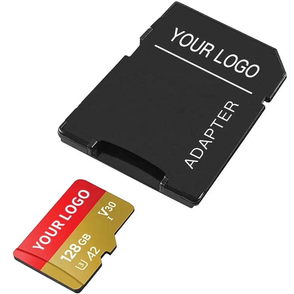 Venda quente Tarjeta de memoria Micro SD TF Cartão de memória de 2GB, 4GB, 8GB, 32GB, 64GB, 128GB, 512GB TF Cartão SD para ficheiros MP4 Câmara telefones móveis