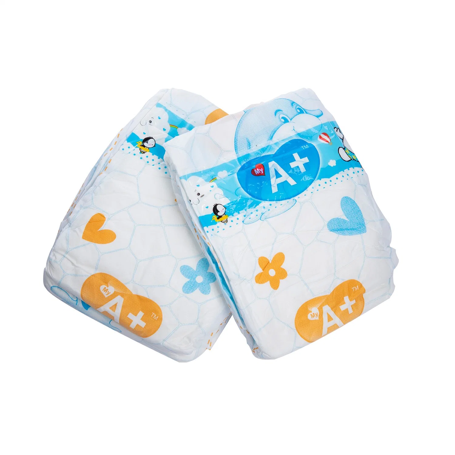 Wholesale/Supplier Soft Breathable Nice Baby Care Pull up Diaper Disposable Napkin with Big Elastic Waistband in Bale Manufacture