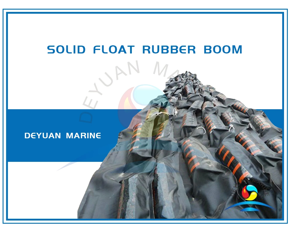 Reusable Solid Rubber Containment Boom