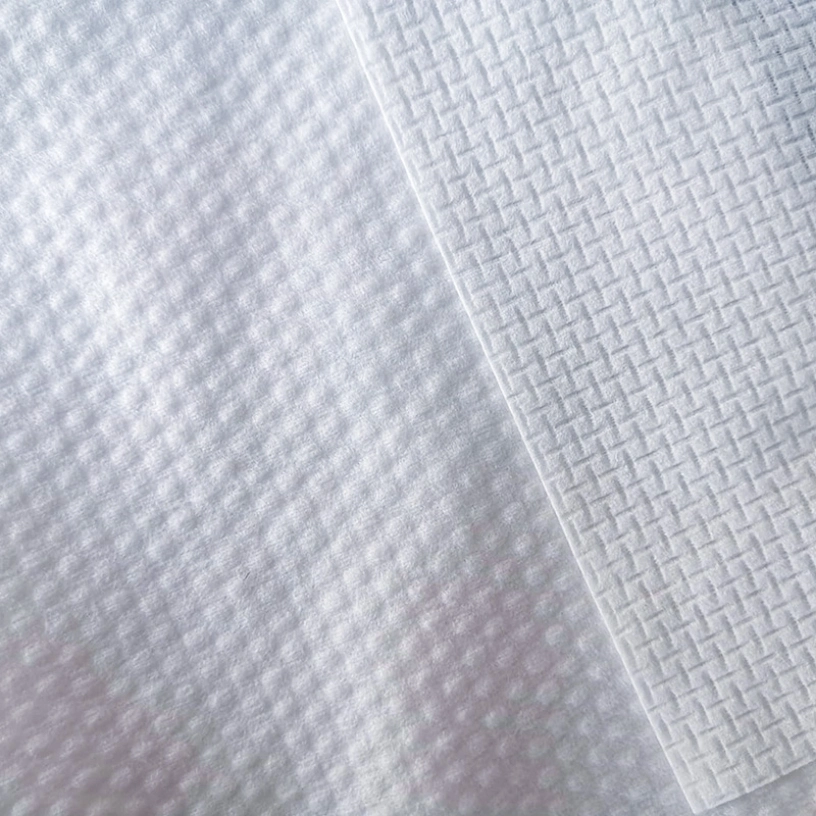 Polyester/viscose Spunlace non tissé tissu non tissé pour non tissé et humide Spunlace non tissé