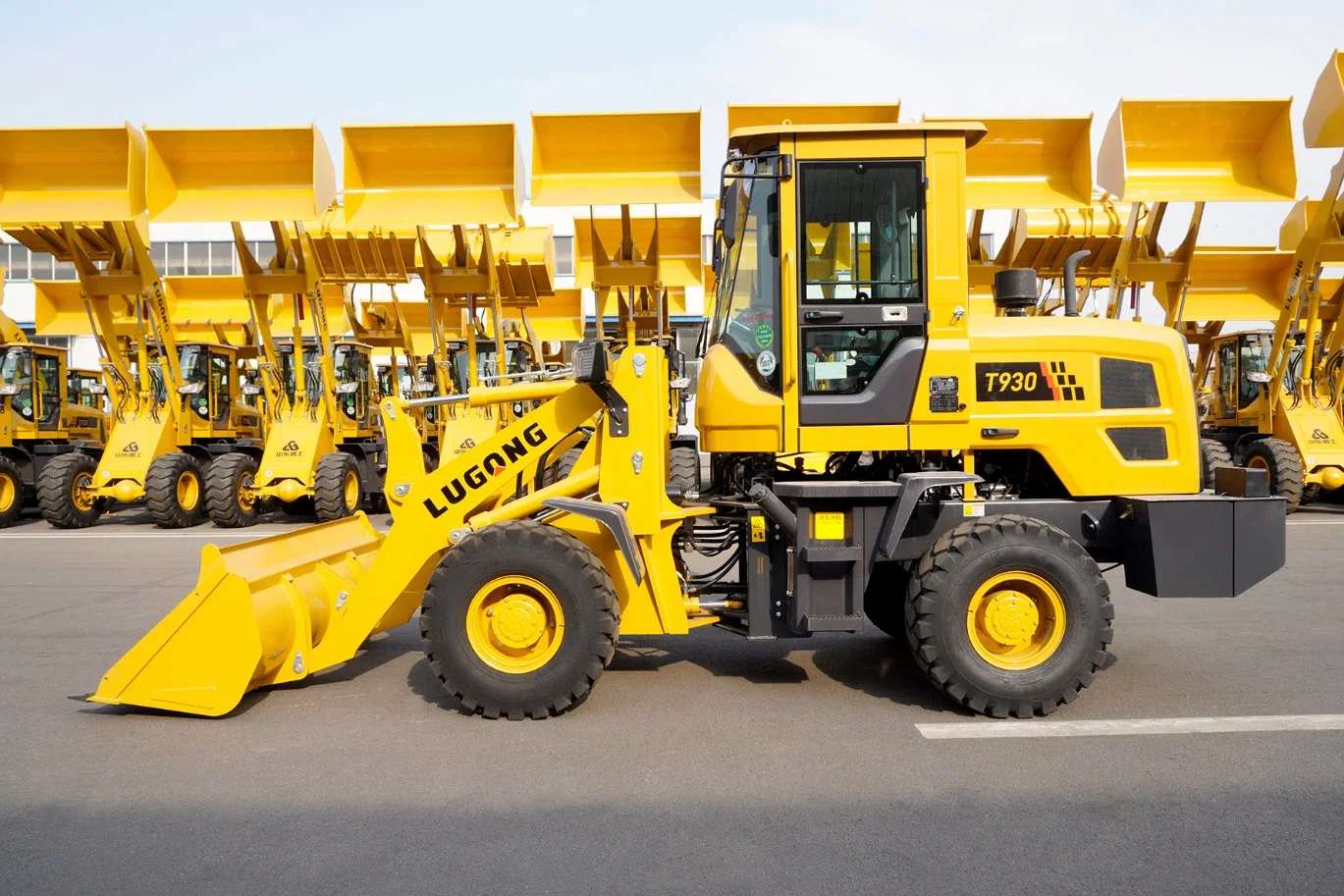 China Lugong T930 1800kg New Designed Compact Mini Wheel Loader