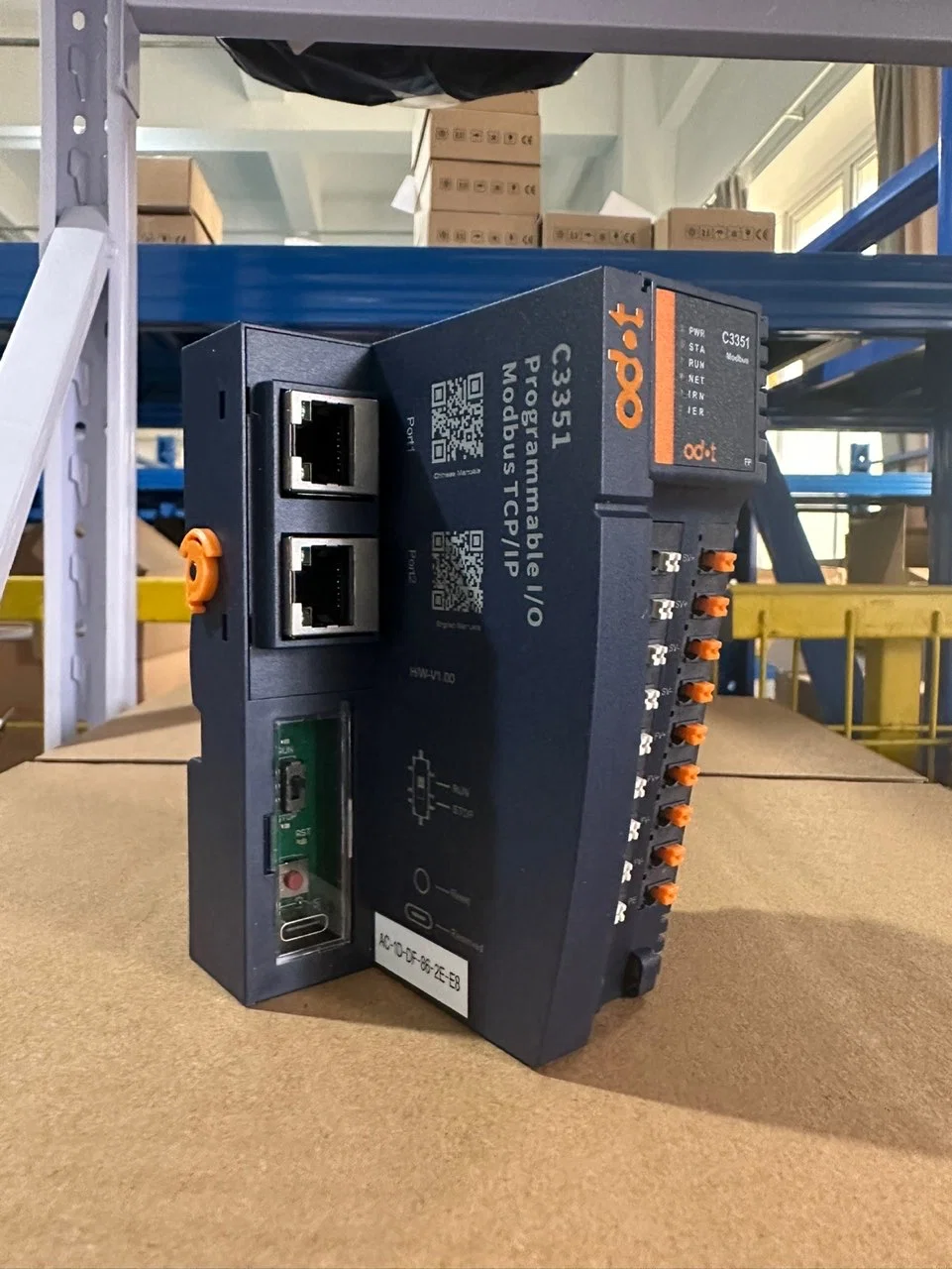 Odot C3351 Modbus-TCP/Modbus-RTU PLC Controller (CODESYSV3.5)