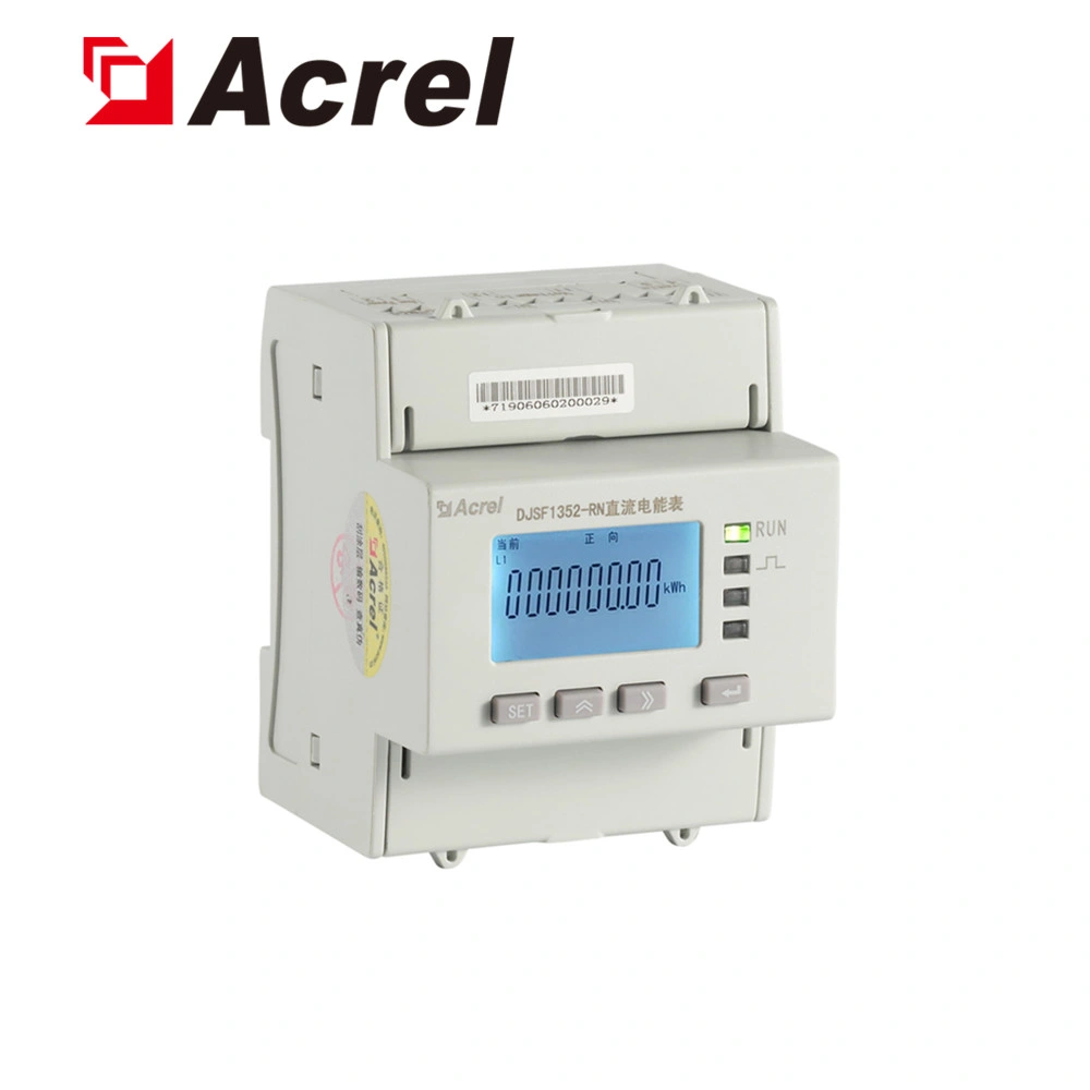 Acrel 300286. SZ DC LCD-Display Digitaler elektrischer Energiezähler mit RS485 RTU Aufzeichnungsfunktion Djsf1352-RN