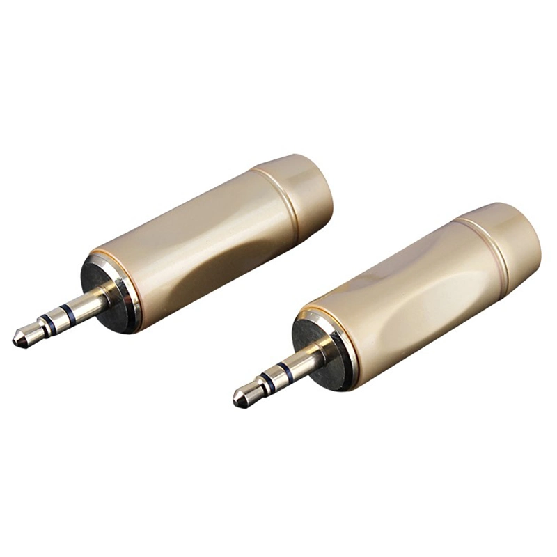 Fiche jack audio stéréo 3,5 mm de qualité supérieure avec placage or