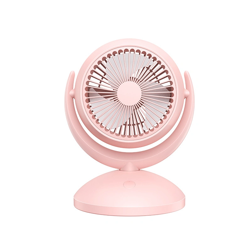 Pequeño aire fresco de plástico personalizada Desk Mini Ventilador de mesa portátil eléctrico