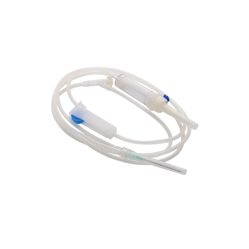 Infusion Set with Latex Connector, Y-Port, with Hypodermic Needle